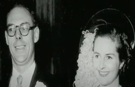 Wedding to Denis Thatcher